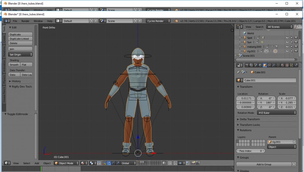 Low Poly Soldier preview image 2